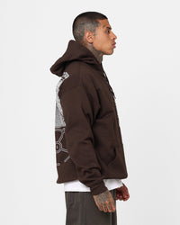 Goat Crew G.Crew Girl Hoodie Brown