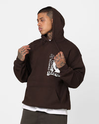 Goat Crew G.Crew Girl Hoodie Brown