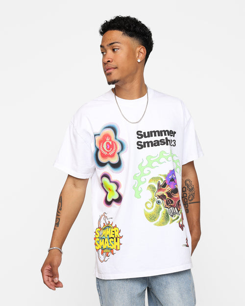 Summer Smash Multi T-Shirt White