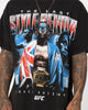 UFC By Goat Crew Israel Adesanya Last Stylebender Vintage T-Shirt Black Wash