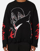 Goat Crew X Naruto Itachi Knit Sweater Black/Red