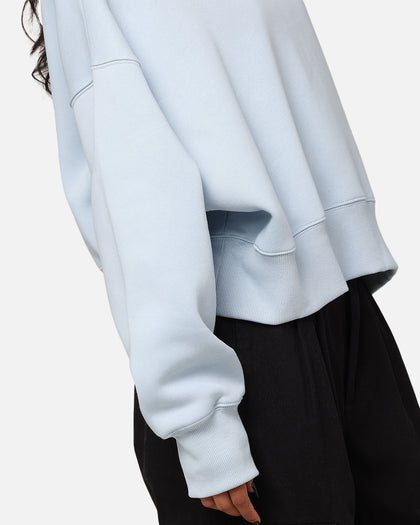 Nike Women's Sportswear Pheonix Fleece Oversized Crewneck Armory Blue/Sail