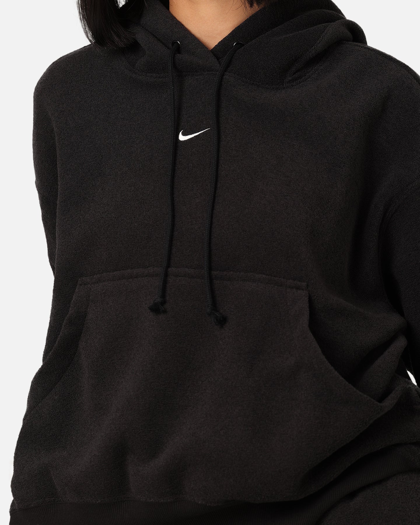 nike women's sportswear plush varsity hoodie