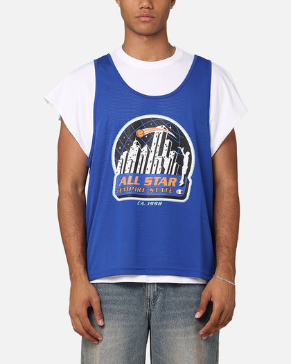 Champion LFS Empire State 2-fer Mesh T-Shirt Black/Multi