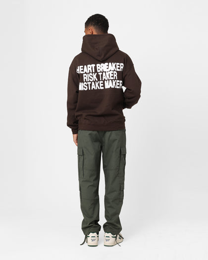 Rats Get Fat Heartbreaker Hoodie Brown