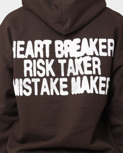 Rats Get Fat Heartbreaker Hoodie Brown
