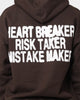 Rats Get Fat Heartbreaker Hoodie Brown