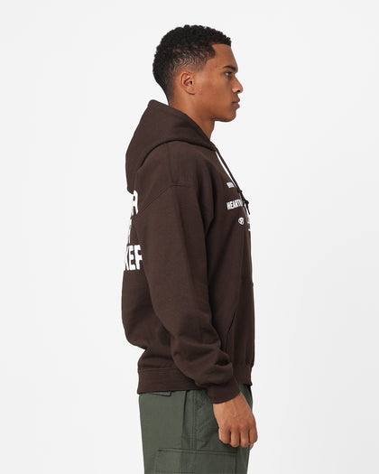Rats Get Fat Heartbreaker Hoodie Brown