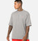 Jordan Brand Sneaker Patch Crew T-Shirt Carbon Heather
