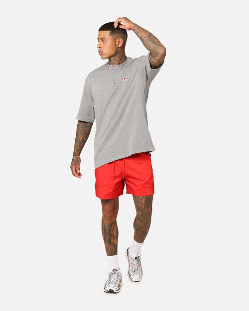 Jordan Brand Sneaker Patch Crew T-Shirt Carbon Heather