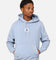 Jordan Essentials Statement Wash Fleece Pullover Hoodie Blue Grey