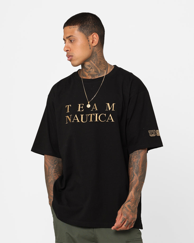 Nautica Trela 2 Heavyweight T-Shirt Anthracite | Culture Kings