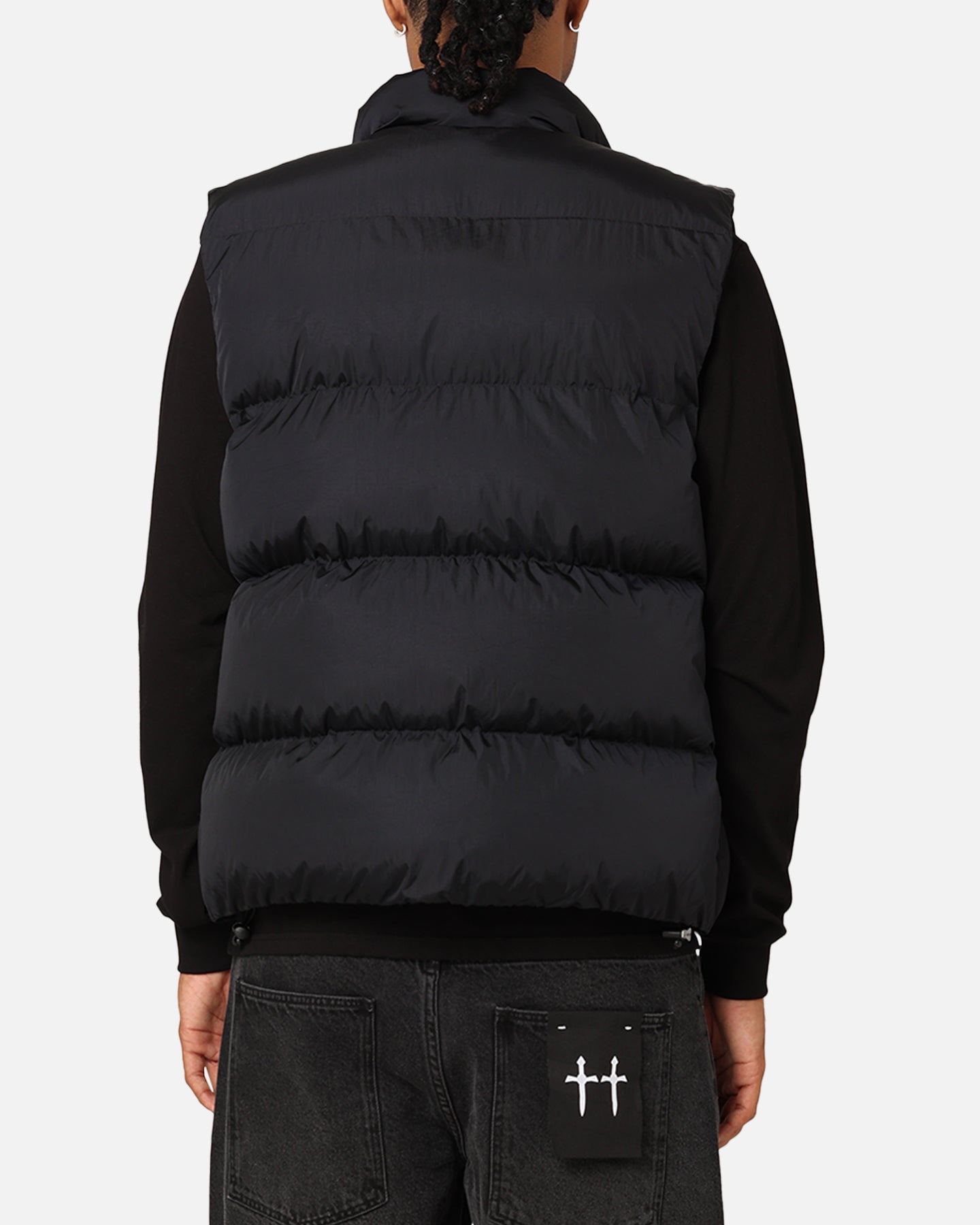 Jordan Essentials Statement Eco Vest Black/Sail | Culture Kings