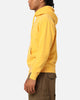 Jordan Essentials Flight Fleece Washed Pullover Hoodie Yellow Ochre