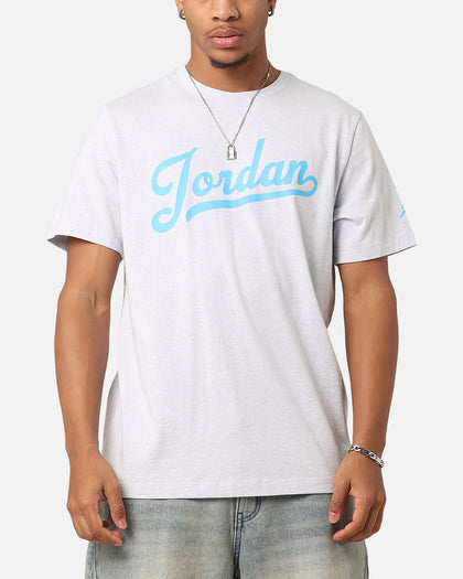 Jordan Flight MVP T-Shirt Pure Platinum/Dk Powder Blue