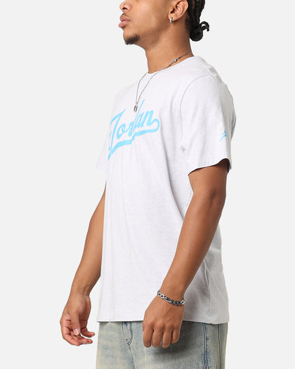 Jordan Flight MVP T-Shirt Pure Platinum/Dk Powder Blue