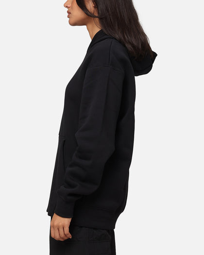 Jordan X Paris Saint-Germain Fleece Pullover Hoodie Black/Cargo Khaki