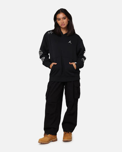 Jordan Essentials Fleece Pullover Hoodie Black/White