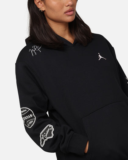 Jordan Essentials Fleece Pullover Hoodie Black/White