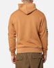 Jordan Essentials Fleece Pullover Hoodie Dark Brown/White