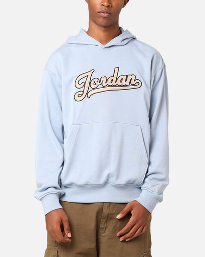 Jordan Flight MVP Fleece Pullover Hoodie Blue Grey