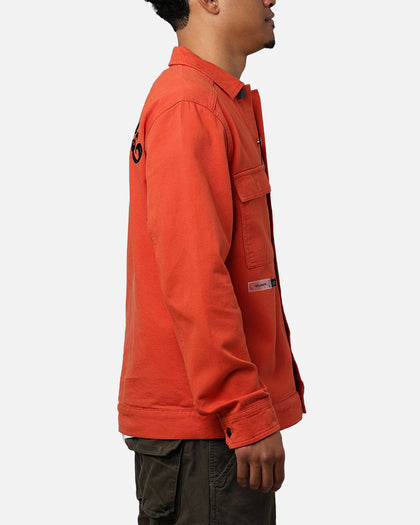 Students Golf Kerwood Twill Work Jacket Orange