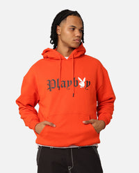 Playboy Bunny O Gothic Hoodie Orange