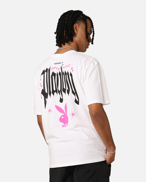 Playboy Card T-Shirt White