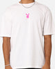 Playboy Card T-Shirt White