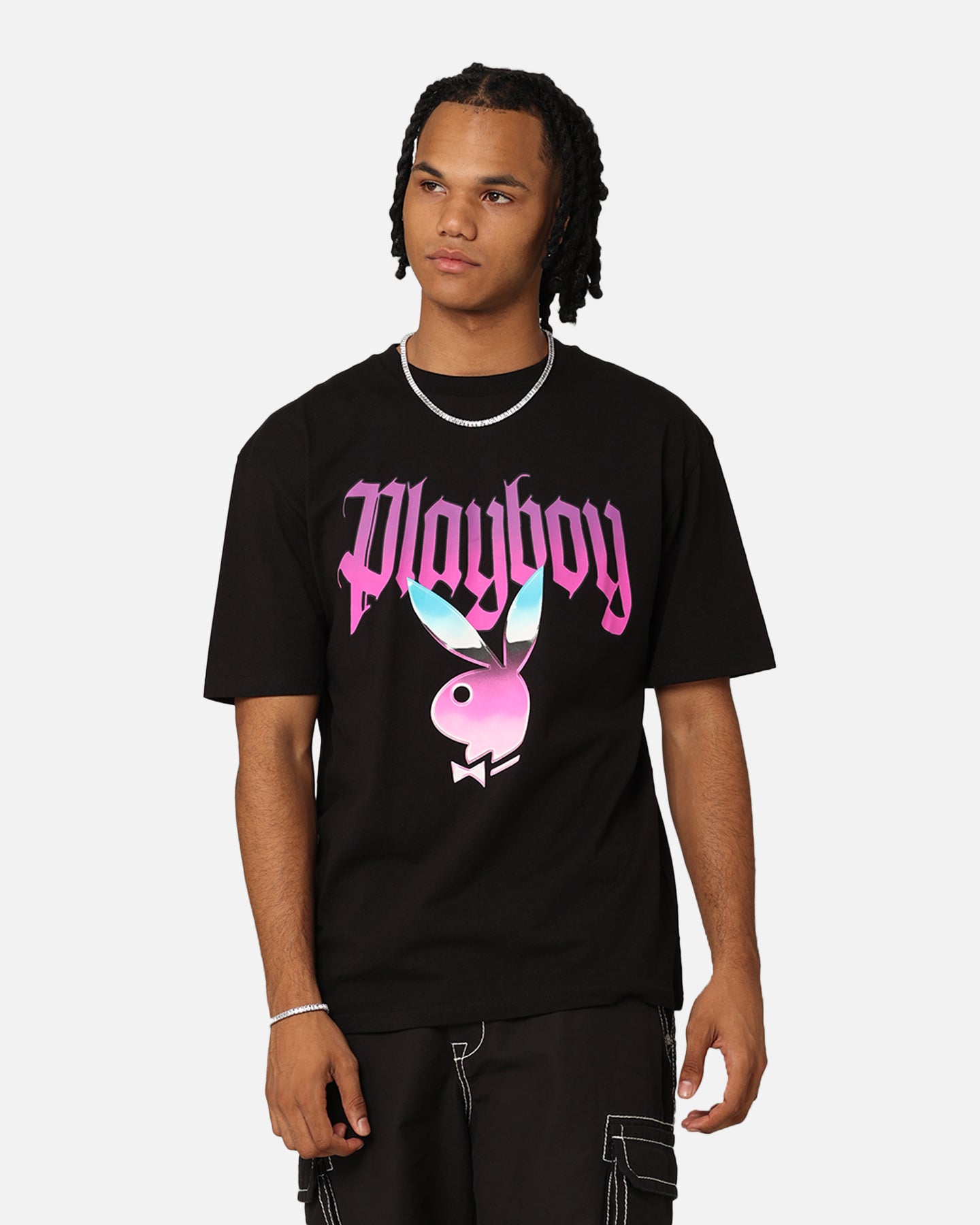 Playboy Chrome T-Shirt Black | Culture Kings