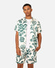 XXIII James Button Up Shirt Cream/Green