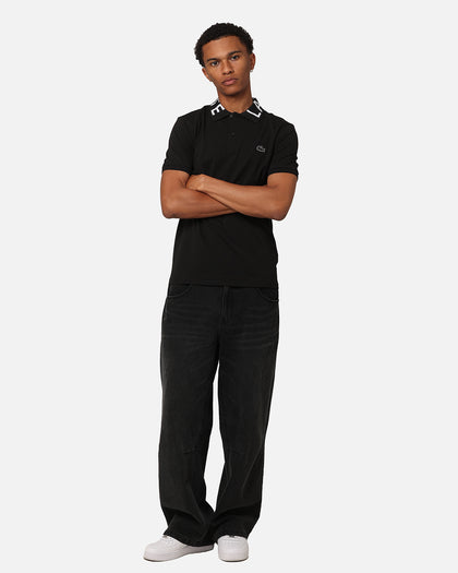 Lacoste Active Slim Fit Polo T-Shirt Black