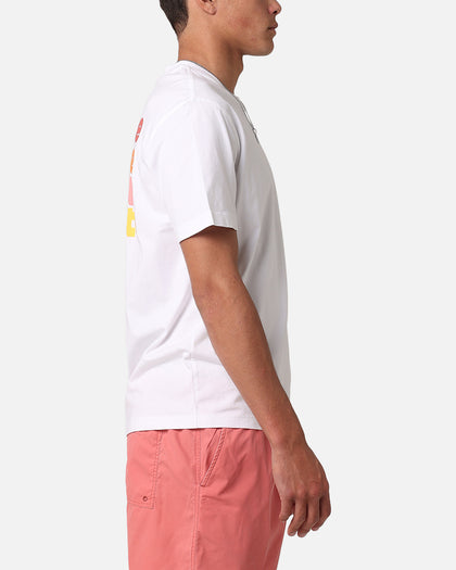 Lacoste Sunbleached Back Graphic T-Shirt White