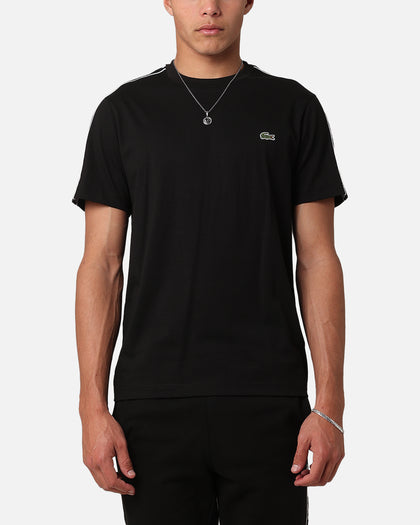 Lacoste Tape Heavy Jersey T-Shirt Black Culture Kings
