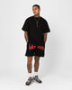 Fallen Breed Monogram T-Shirt Black/Red