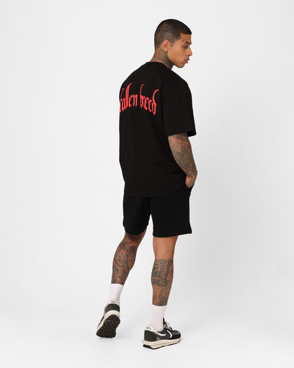 Fallen Breed Monogram T-Shirt Black/Red