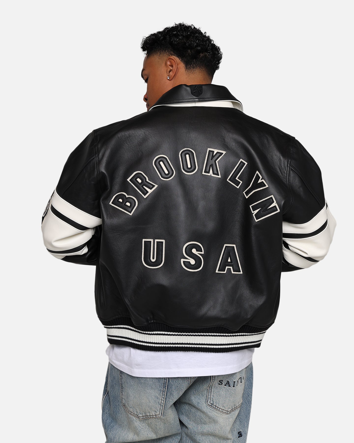 Avirex Brooklyn Jacket Black | Culture Kings