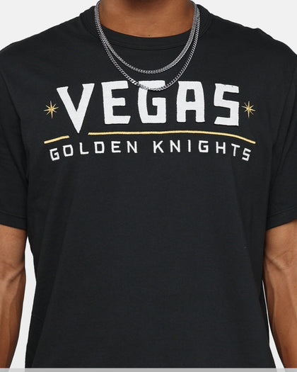 47 Brand Vegas Golden Knights Flint Black T-Shirt Black