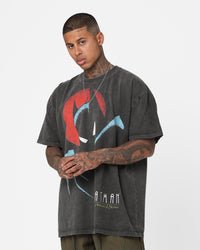 73Studio X DC 1993 Batman Heavyweight Vintage T-Shirt Black Wash