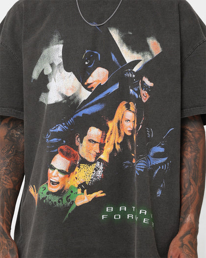 American Thrift X DC 1995 Batman Forever Heavyweight T-Shirt Black Wash