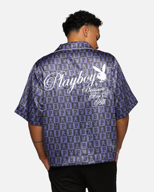 Playboy By Culture Kings Mechanic Shirt Black/Purple