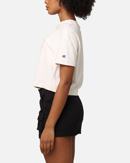 Champion Women's Rochester Base T-Shirt White Ferrari