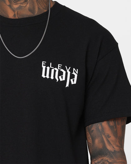 Elevn Clothing Co Upside T-Shirt Black