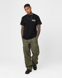 Elevn Clothing Co Upside T-Shirt Black