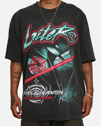 Loiter New Haven Vintage T-Shirt Black Wash