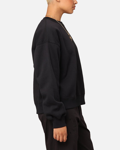 Jordan Women's Brooklyn Fleece Crewneck Black/Sail