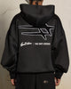 Loiter X The Anti Order Zip Hoodie Black