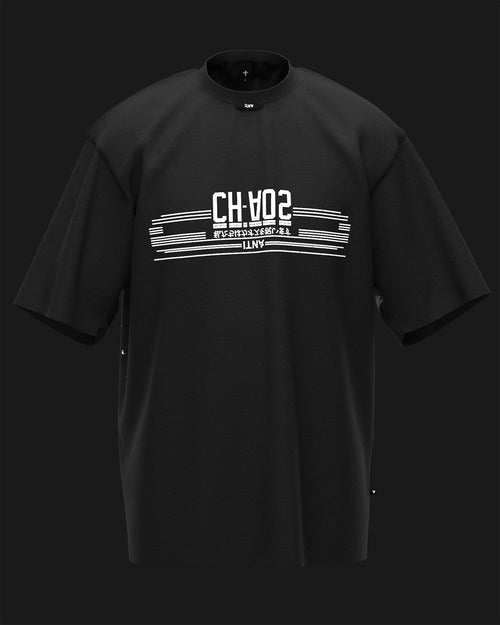 The Anti Order Chaos Baggy T-Shirt Black