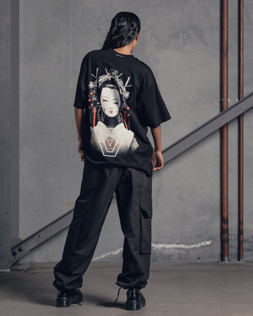 The Anti Order Geisha Baggy T-Shirt Black