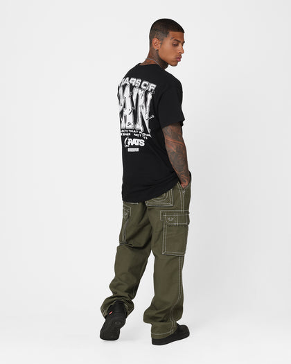 Rats Get Fat Years Of Pain T-Shirt Black